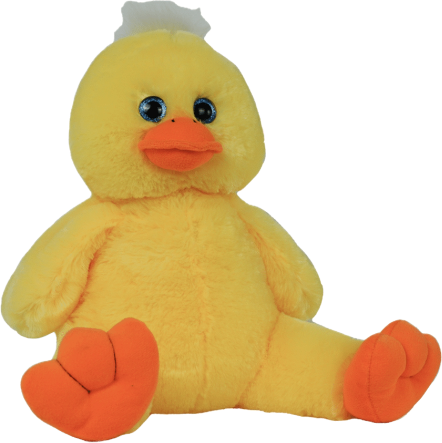 Yellow duck plush